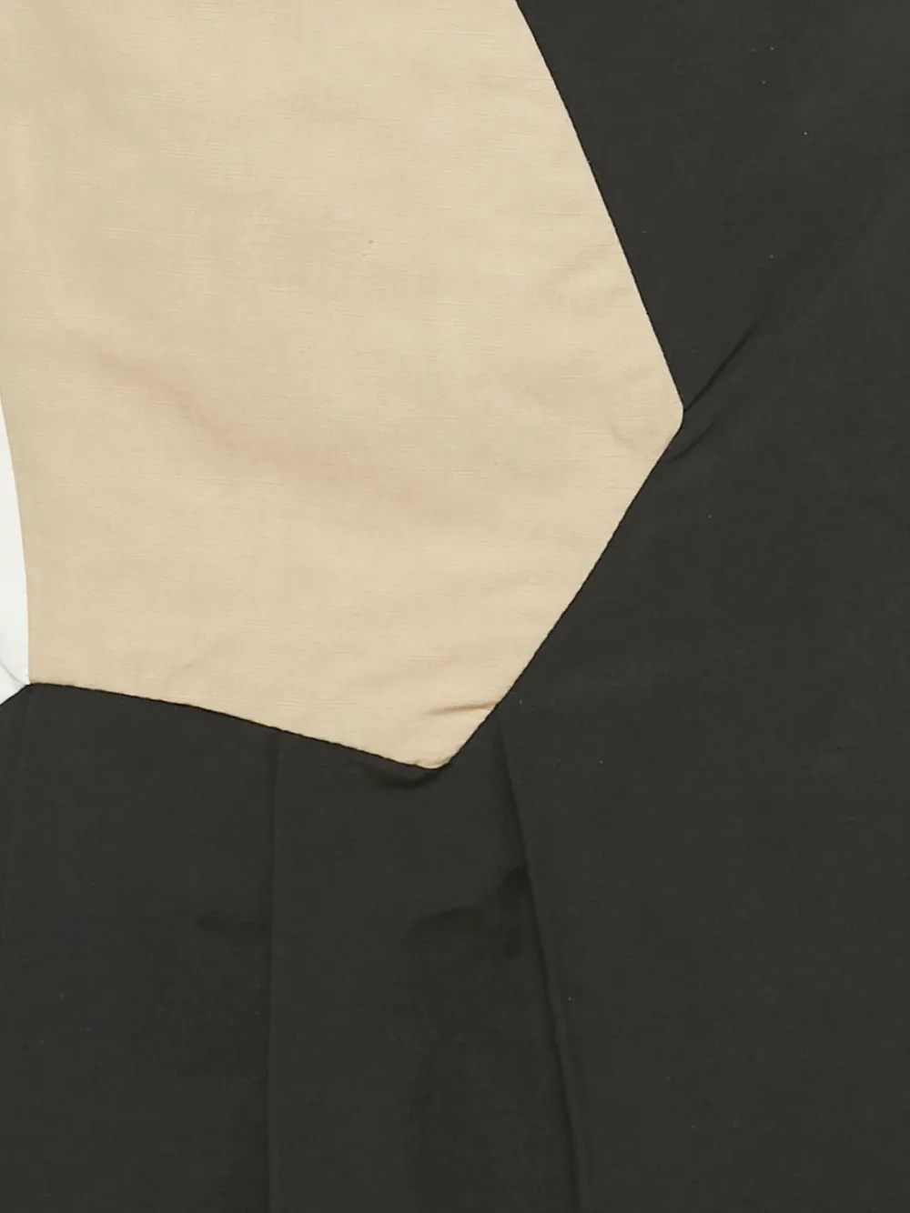 Marni Pre-Owned pleated colour-block mini skirt - Zwart