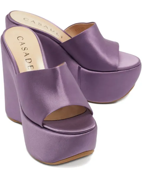 Casadei Vintage sandalias con cuña y plataforma