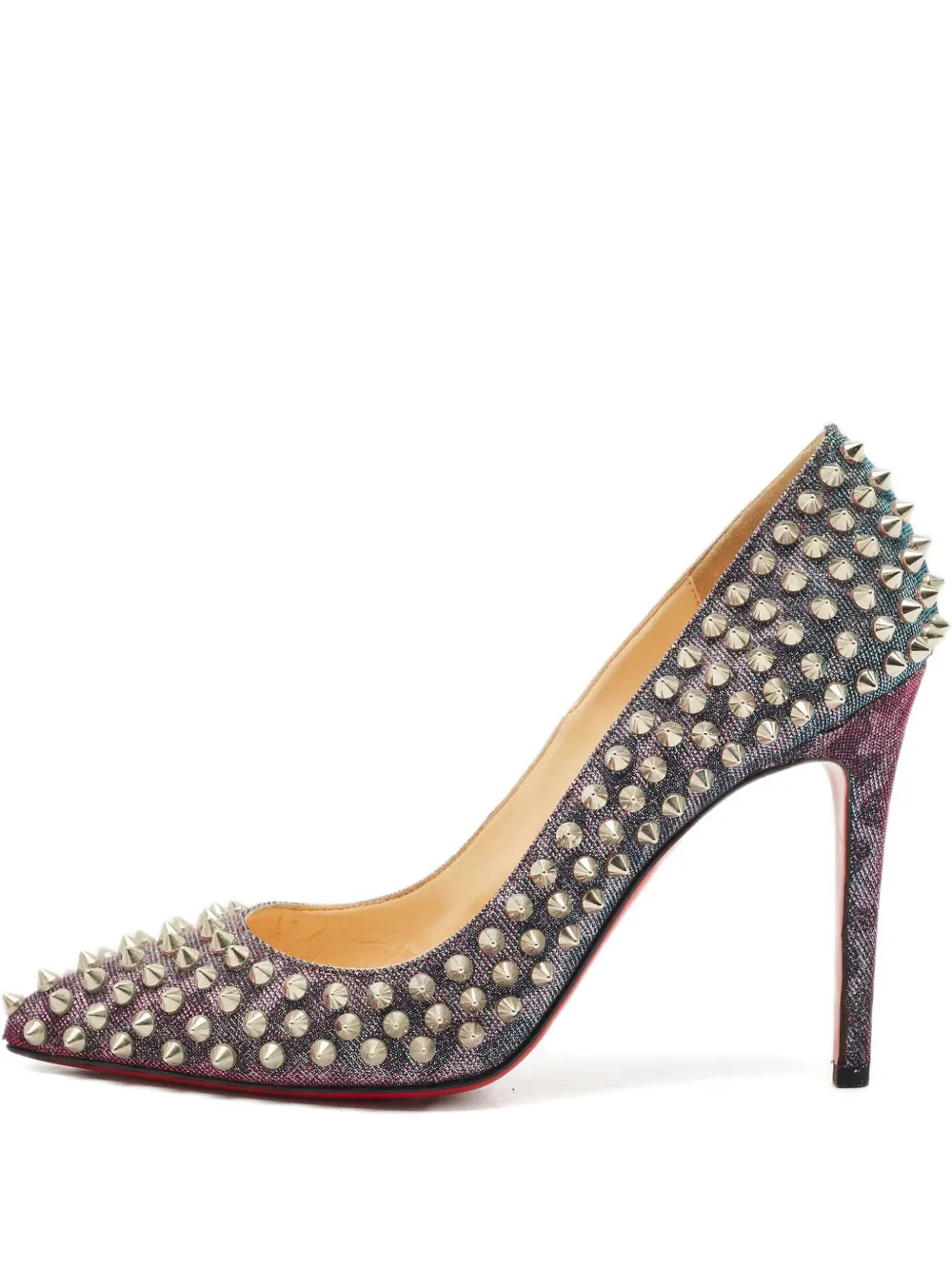 Christian Louboutin Pre-Owned Pigalle Follies Spikes pumps - Rosa