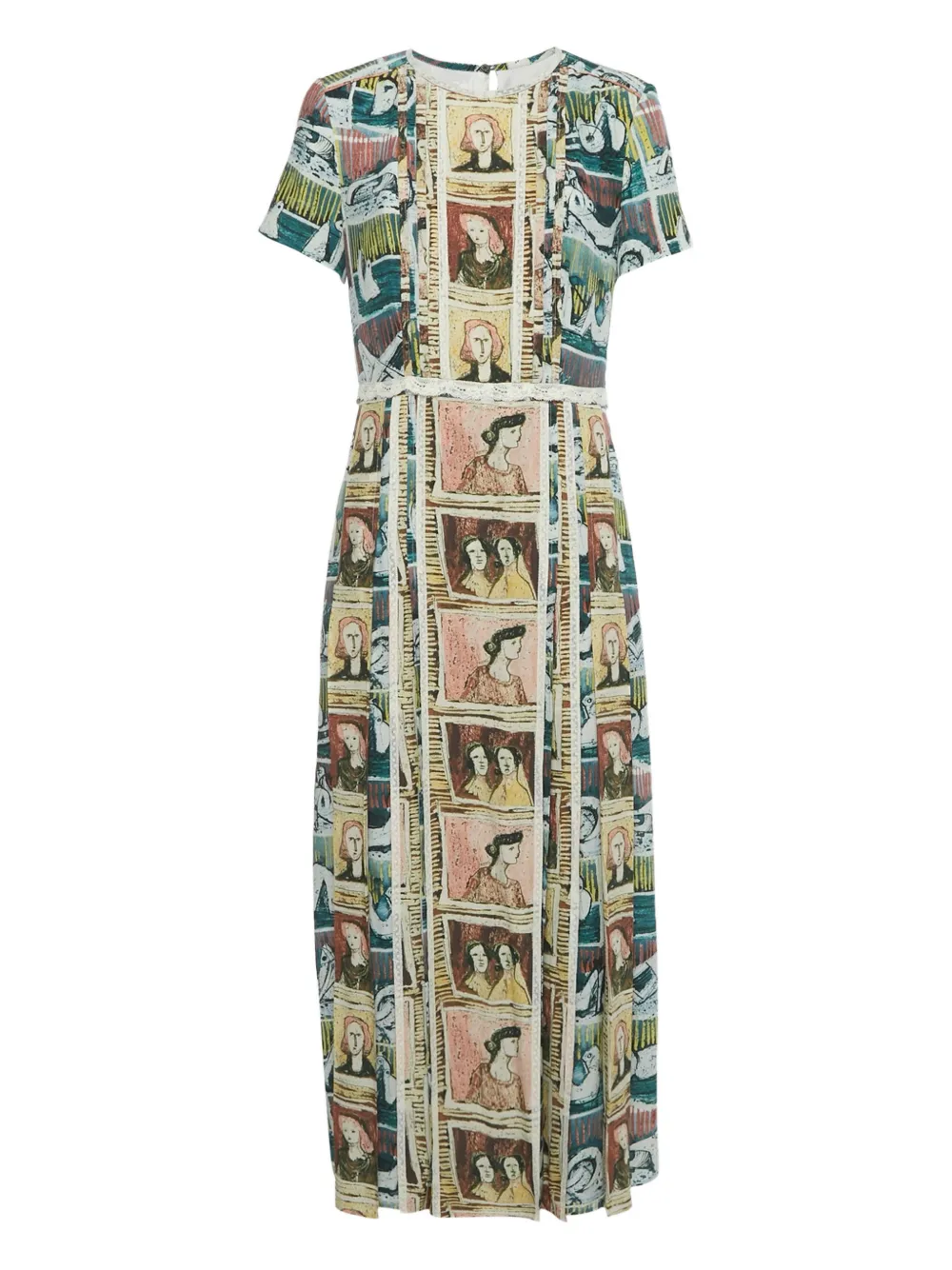 Burberry Pre-Owned silk maxi dress - Toni neutri