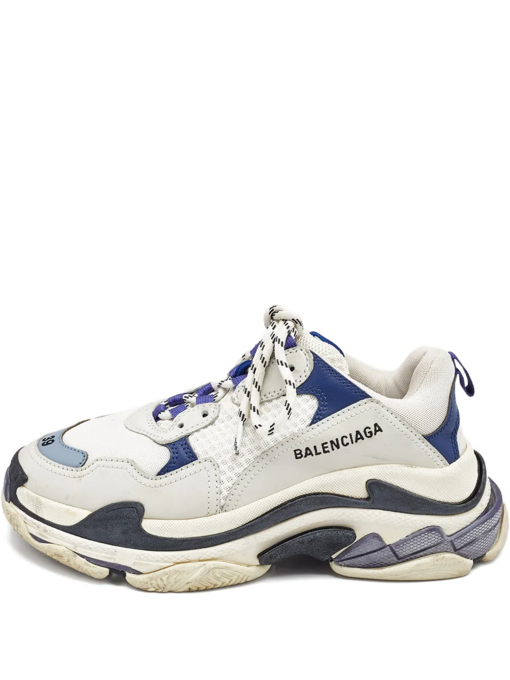Balenciaga Pre-Owned Triple S lace-up fastening sneakers - Weiß