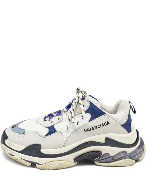 Balenciaga Pre-Owned Triple S lace-up fastening sneakers