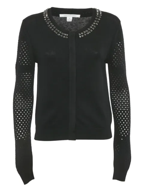 DVF Diane von Furstenberg studded cardigan