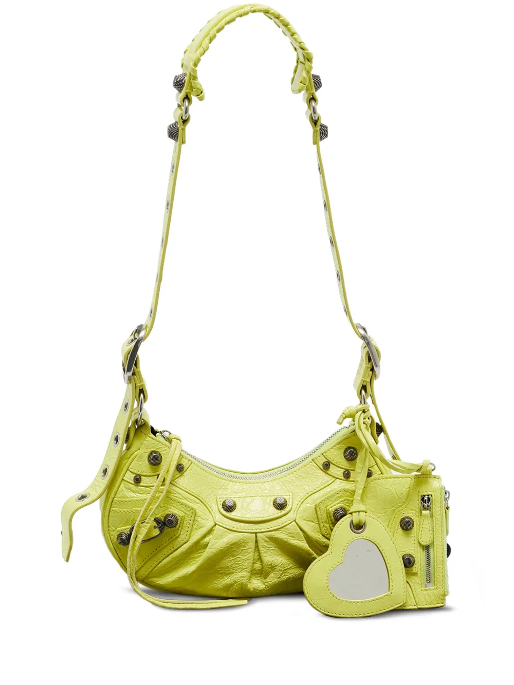 Balenciaga Pre-Owned Le Cagole leather shoulder bag - Verde