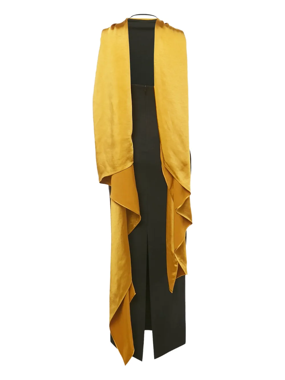 Solace London Dahlia crepe maxi dress - Zwart