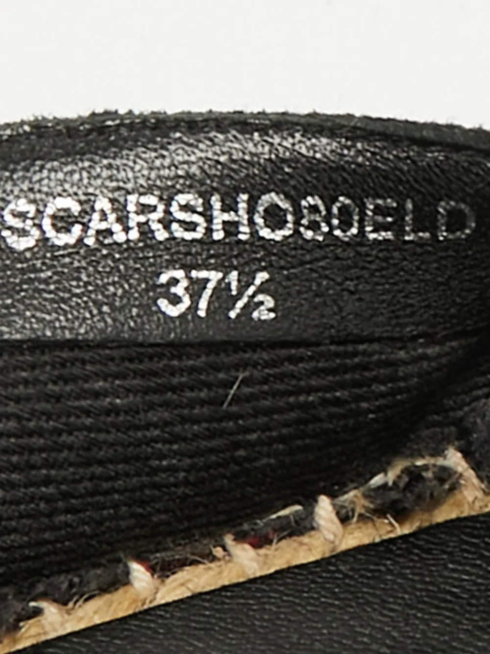 Burberry Pre-Owned check flat-sole espadrilles - Blauw