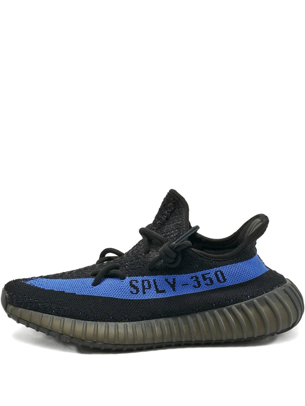 adidas Yeezy Boost 350 V2 knitted striped sneakers - Schwarz