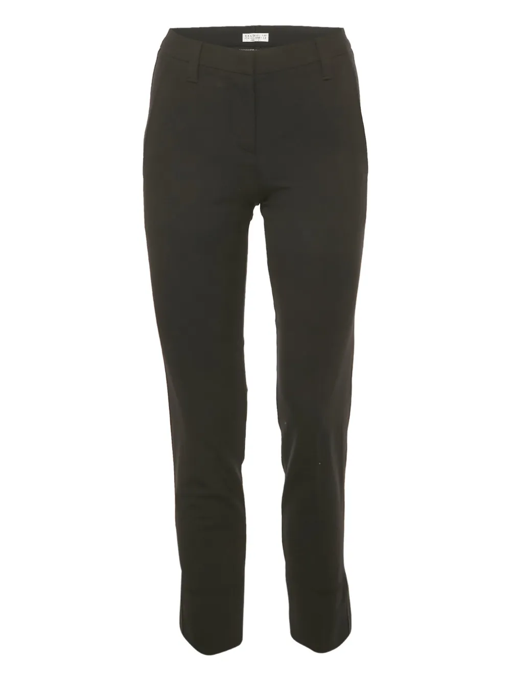 Brunello Cucinelli Monili four-pocket tapered trousers - Nero