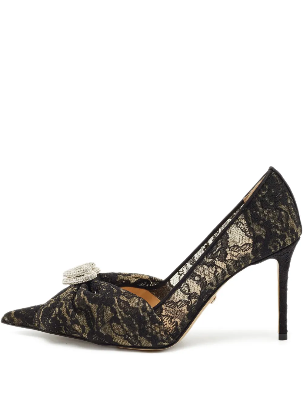 MACH & MACH lace pumps - Nero