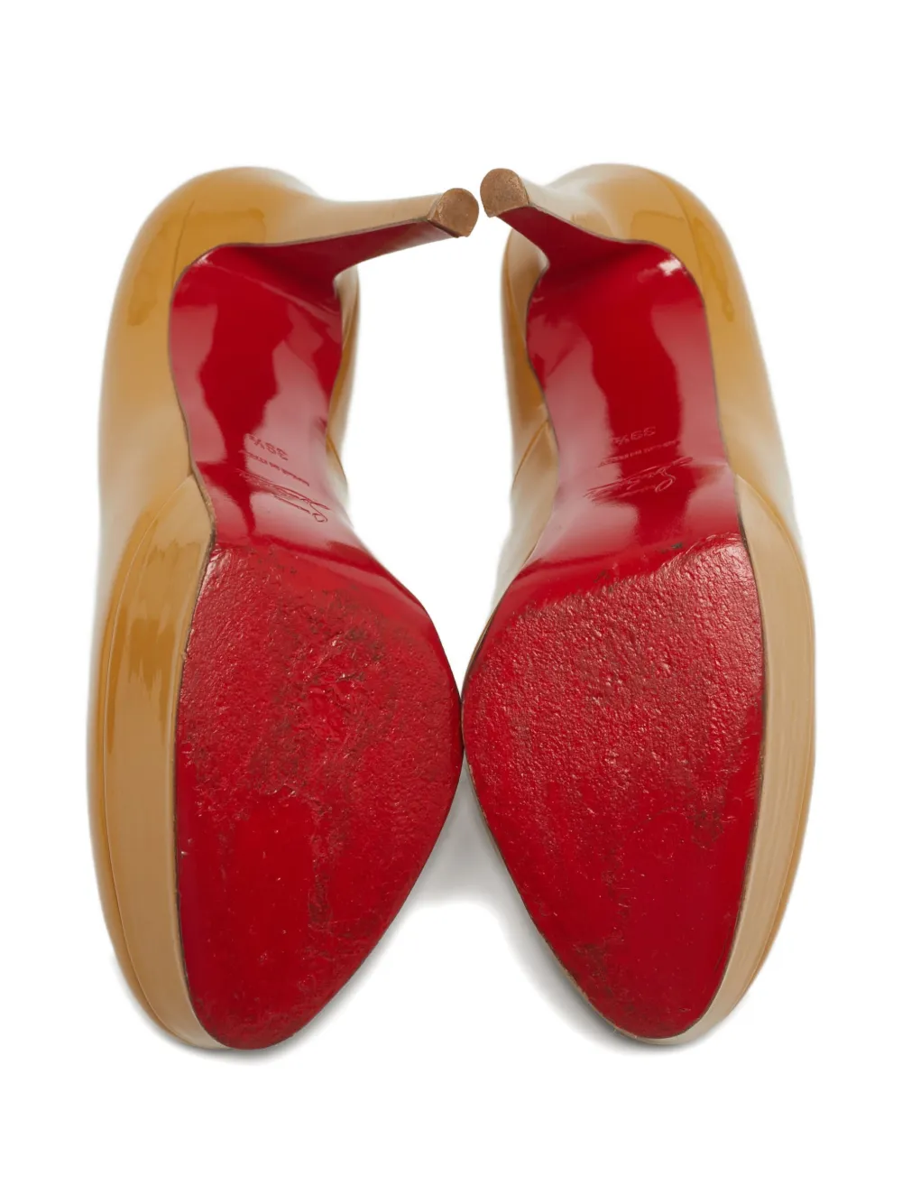 Christian Louboutin Pre-Owned Bianca heeled pumps - Beige