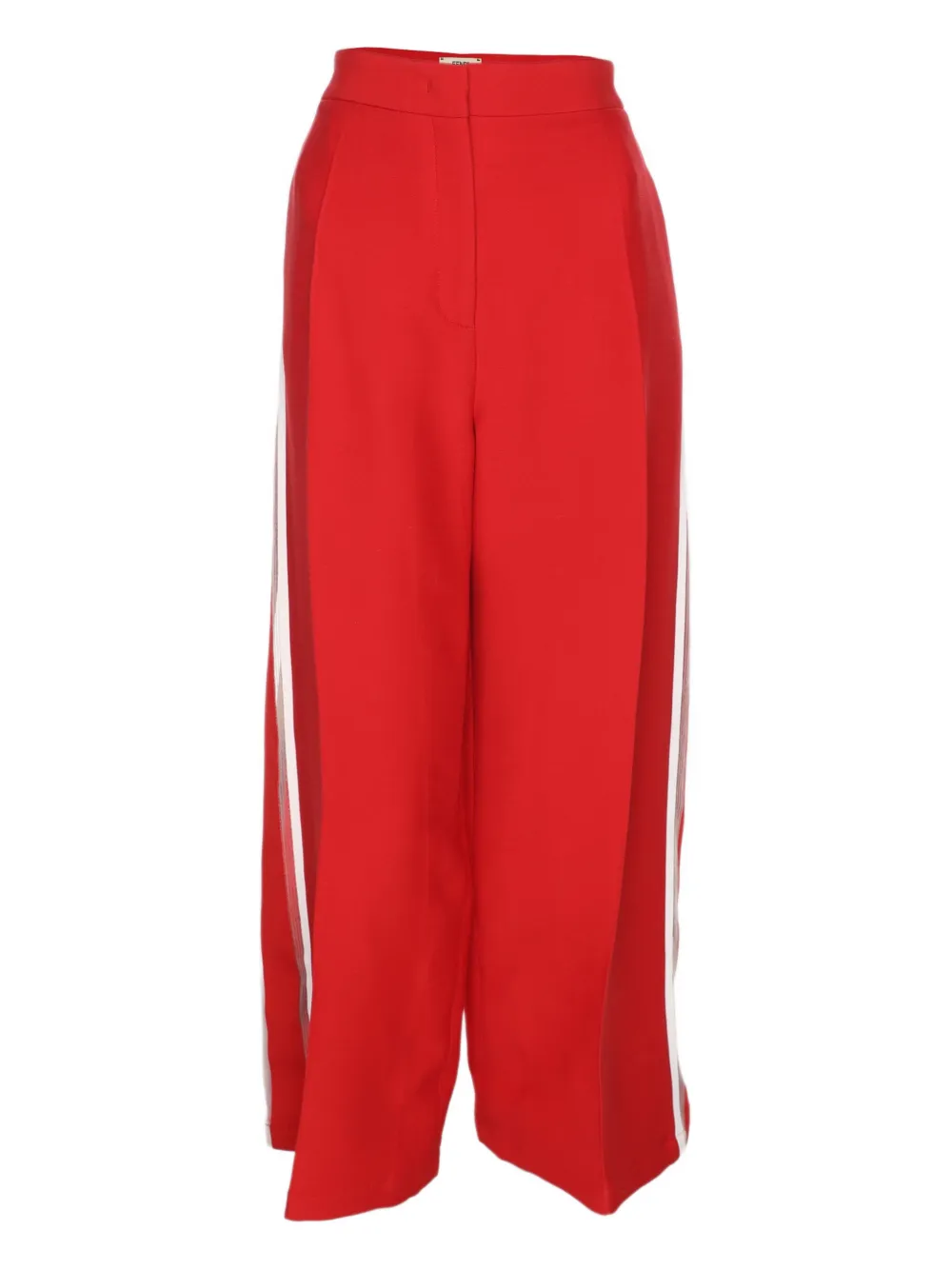 Fendi Pre-Owned stripe trousers - Red