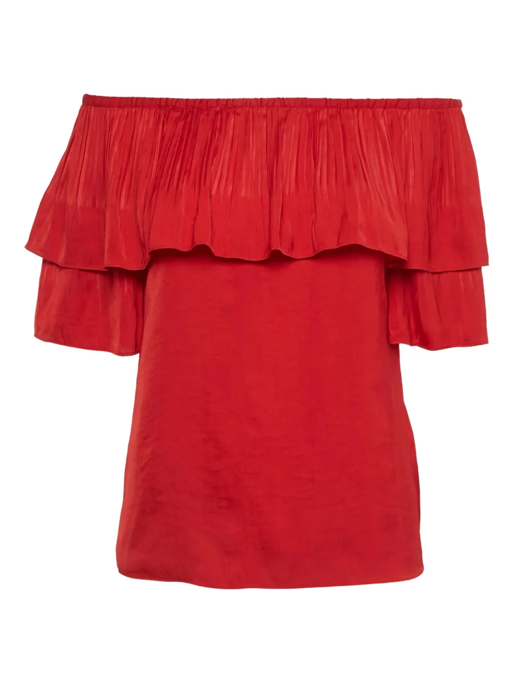 Maje ruffled top | Red | Image 1