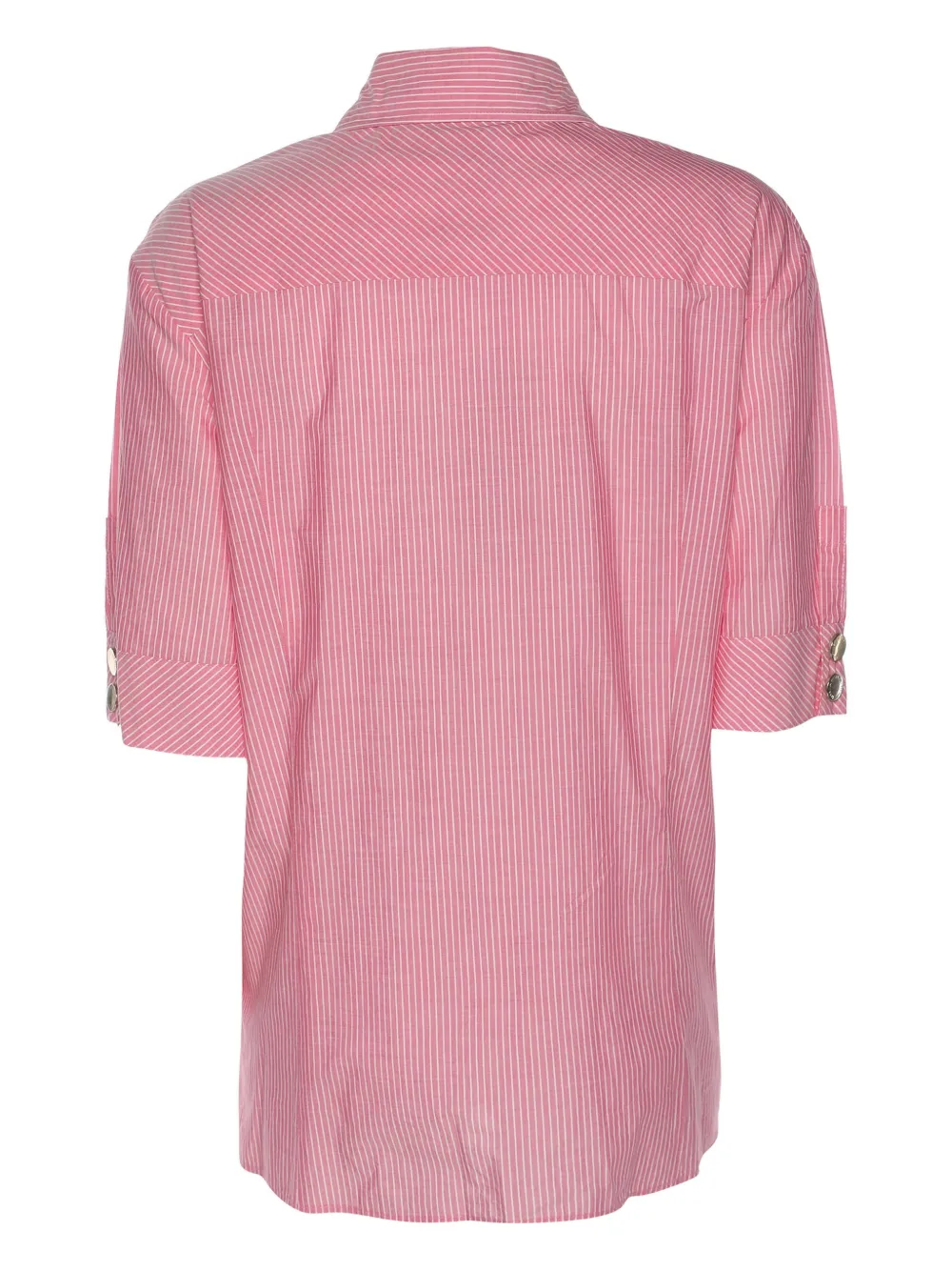  Marina Rinaldi Cardigan à Rayures - Rose 