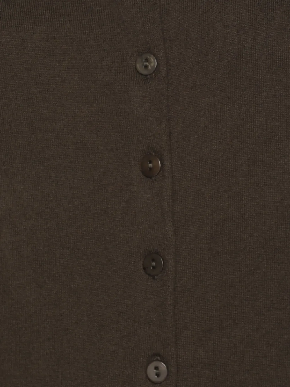 Marina Rinaldi Cardigan à Boutonnière - Marron 