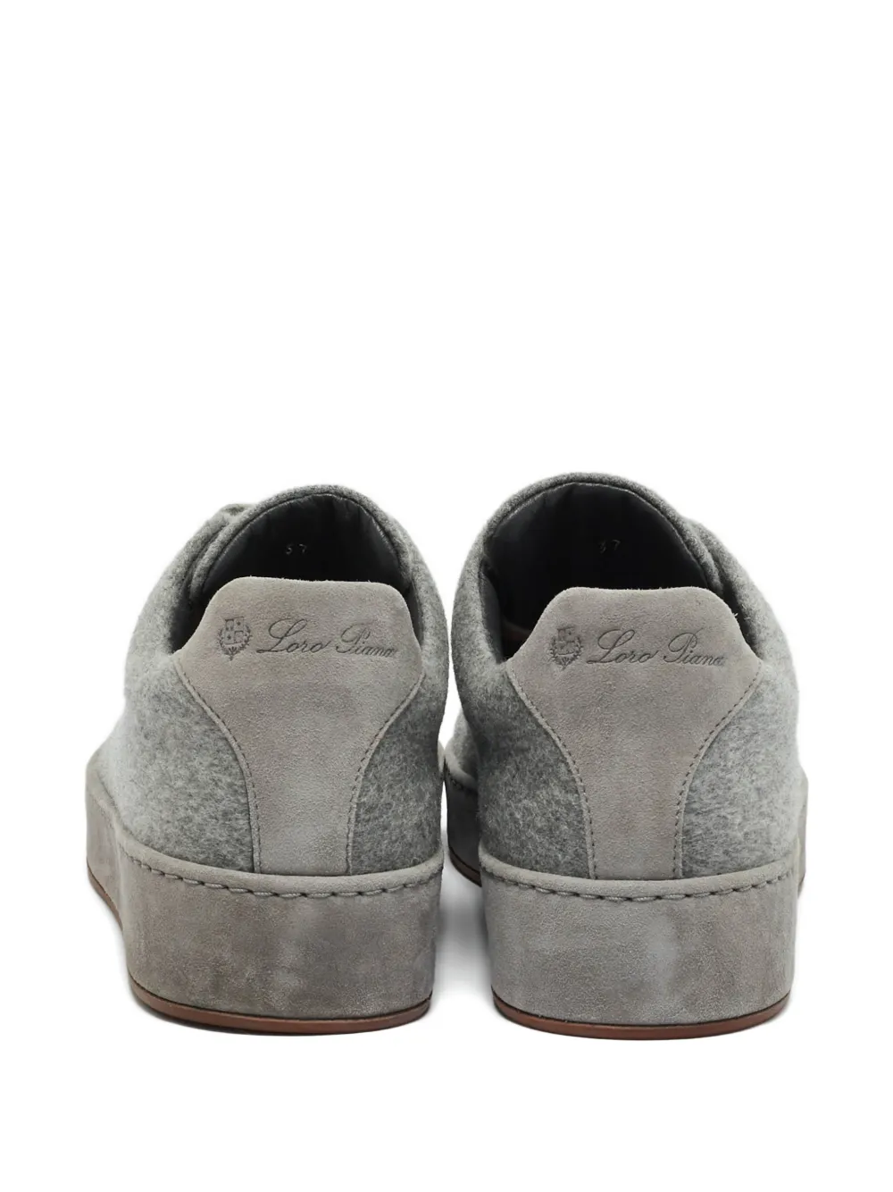 Loro Piana Pre-Owned Nuages lace-up sneakers - Grijs