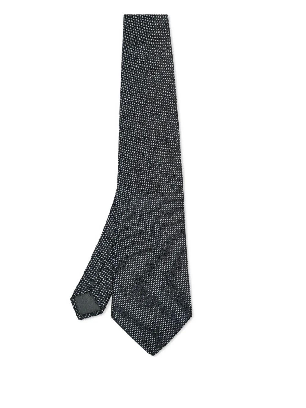 Lanvin Pre-Owned patterned tie | Black | Image 1