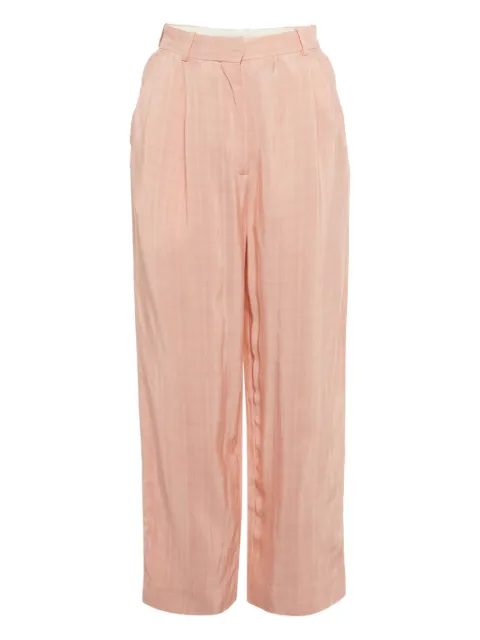 SANDRO concealed-fastening trousers