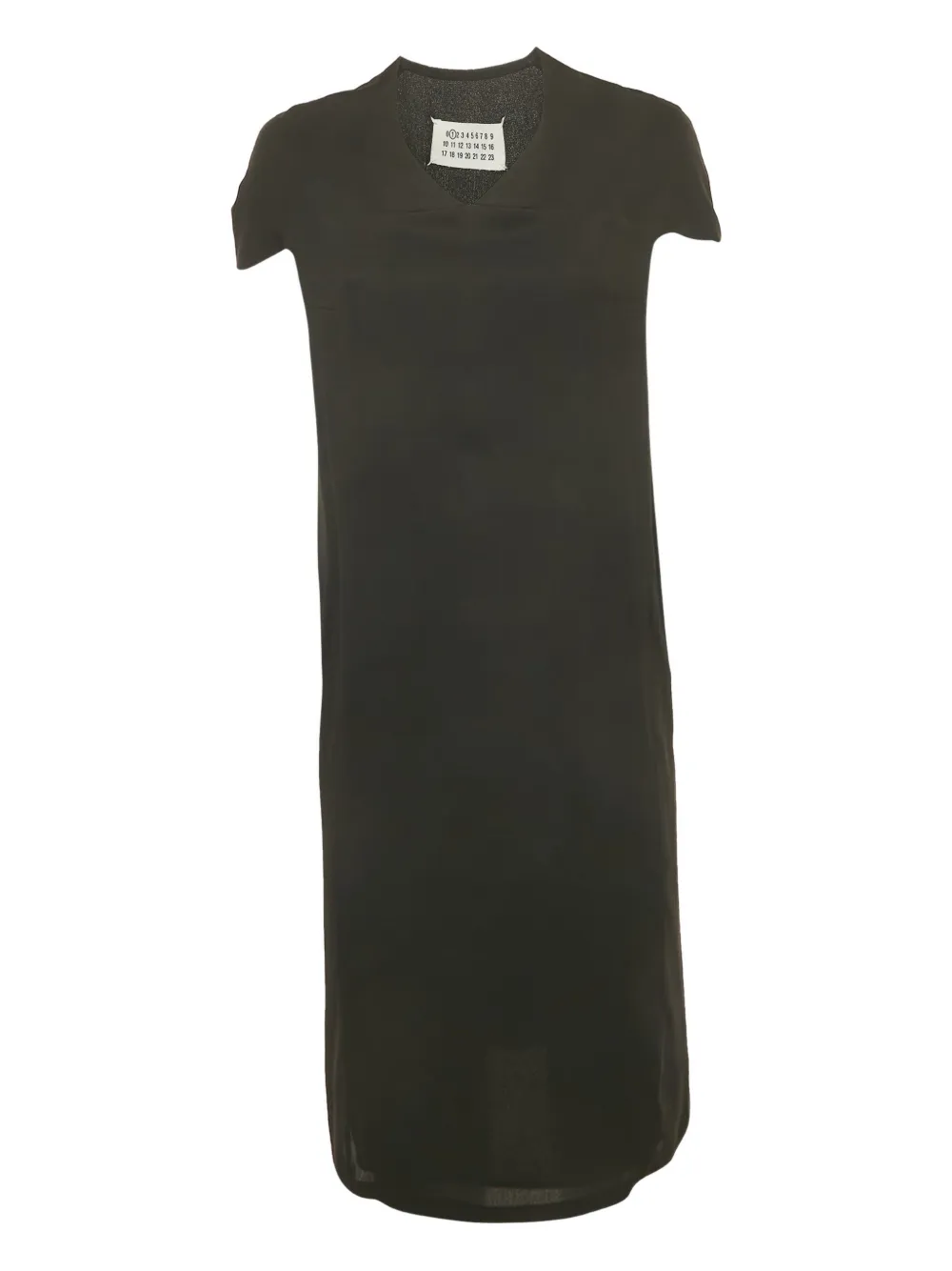 Maison Martin Margiela Pre-Owned V-neck dress - Nero