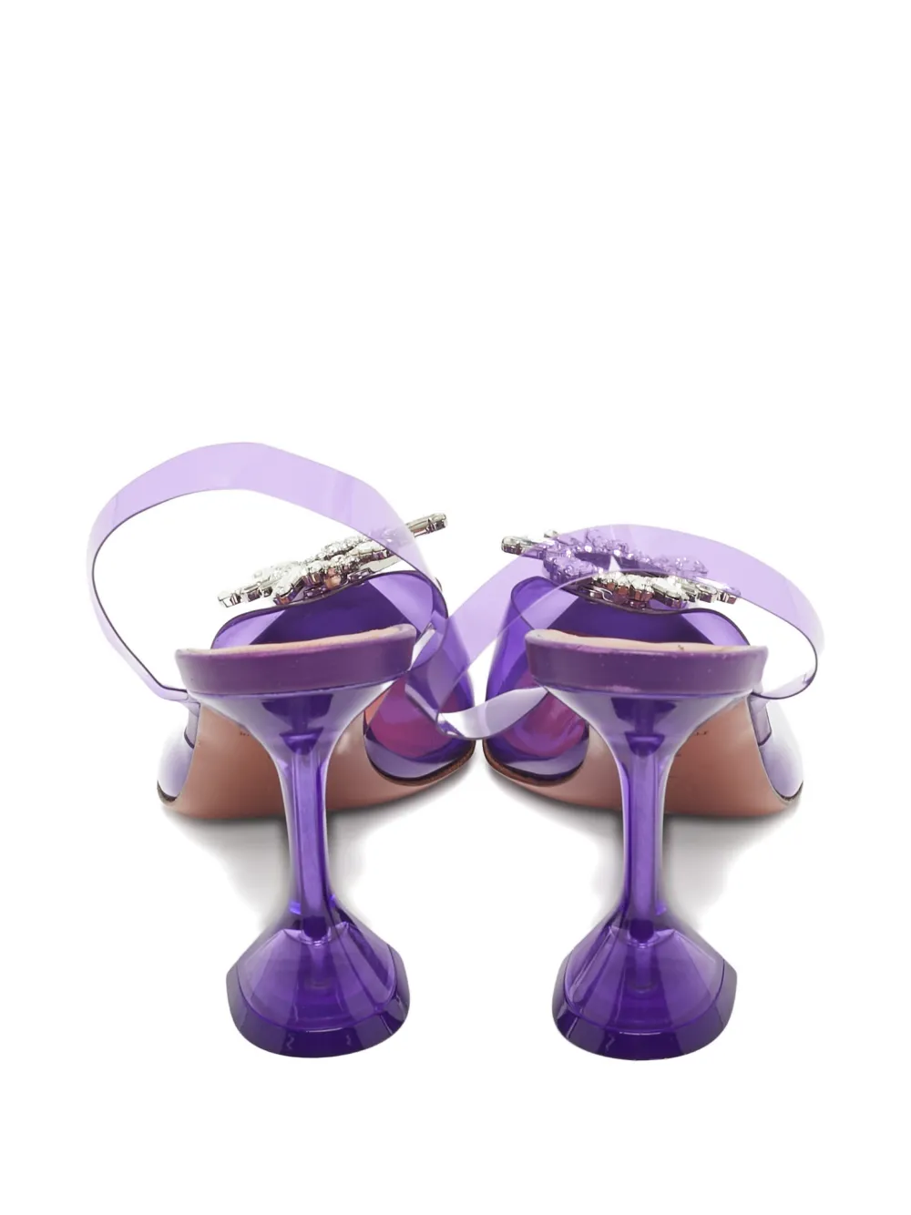 Amina Muaddi Begum sunburst pumps - Paars