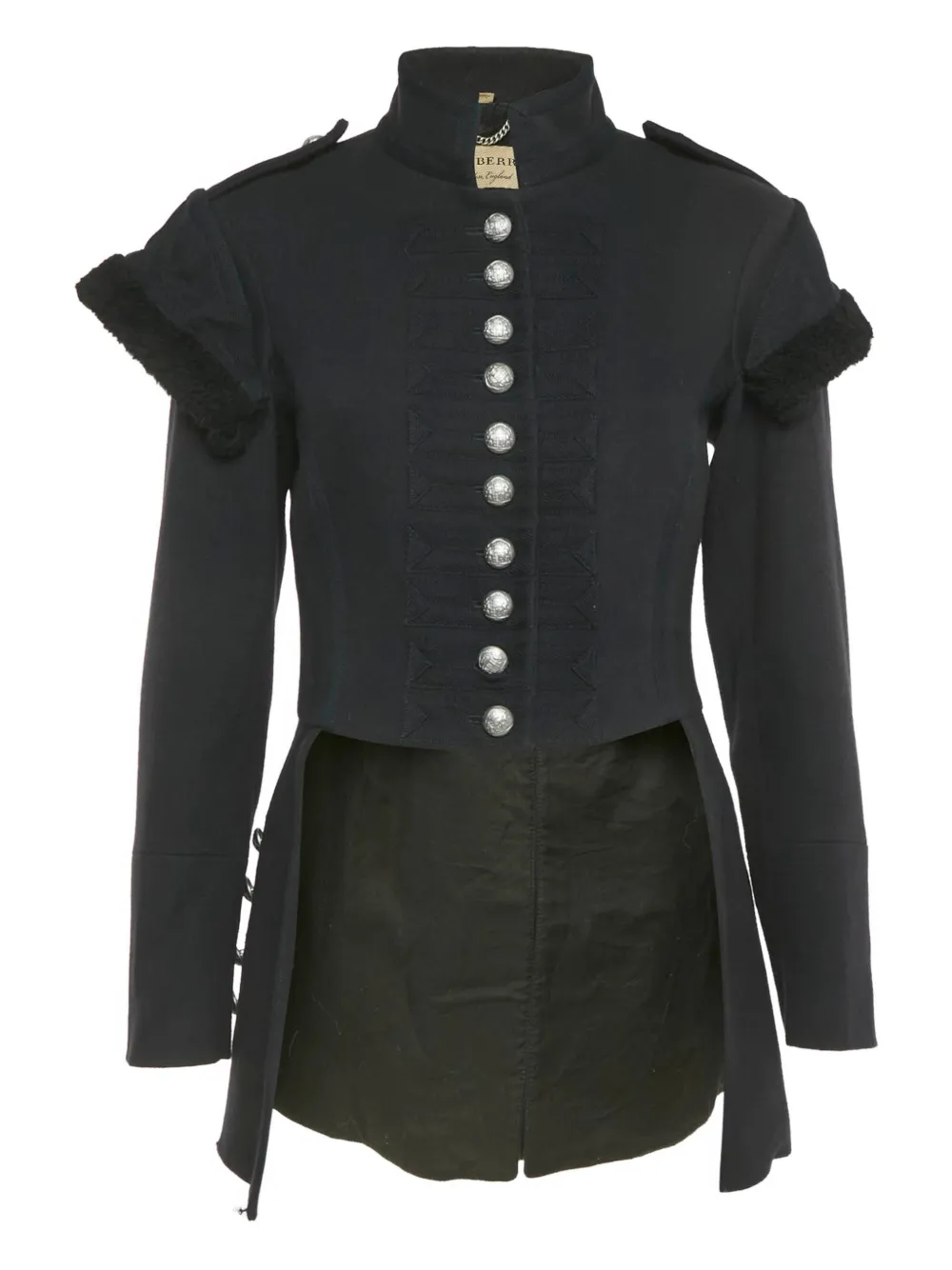 Burberry Pre-Owned button jacket - Blau