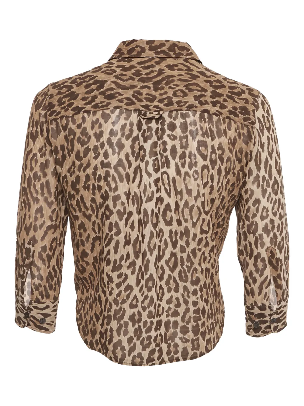Dolce & Gabbana Pre-Owned leopard-print buttoned shirt | Image 2