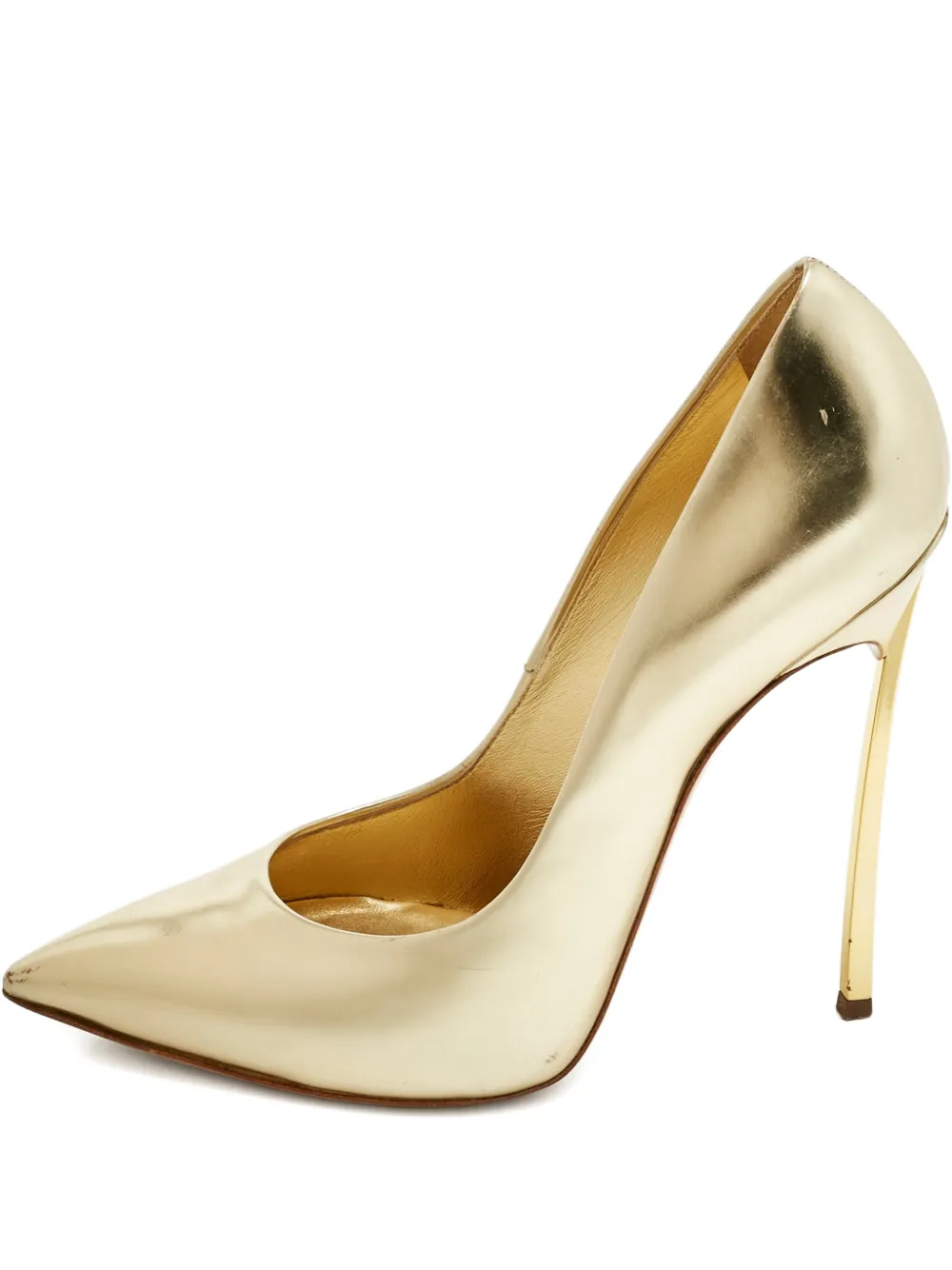 Casadei Vintage Blade pumps - Gold