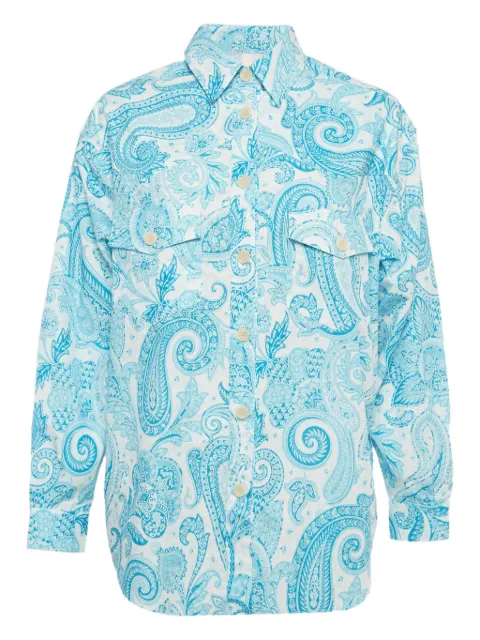 Etro Pre-Owned paisley-print shirt