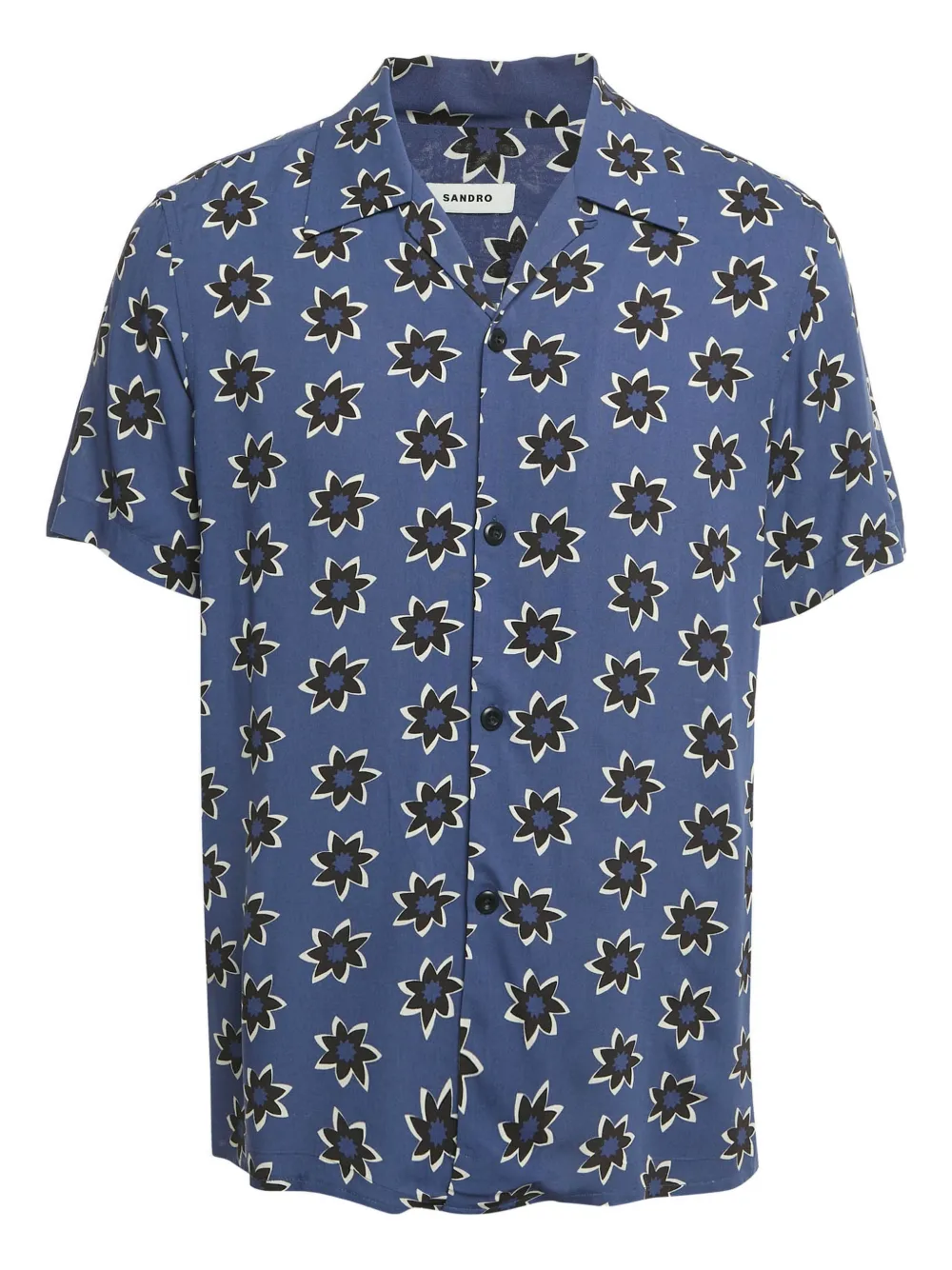 SANDRO フローラル シャツ | ブルー | Image 1