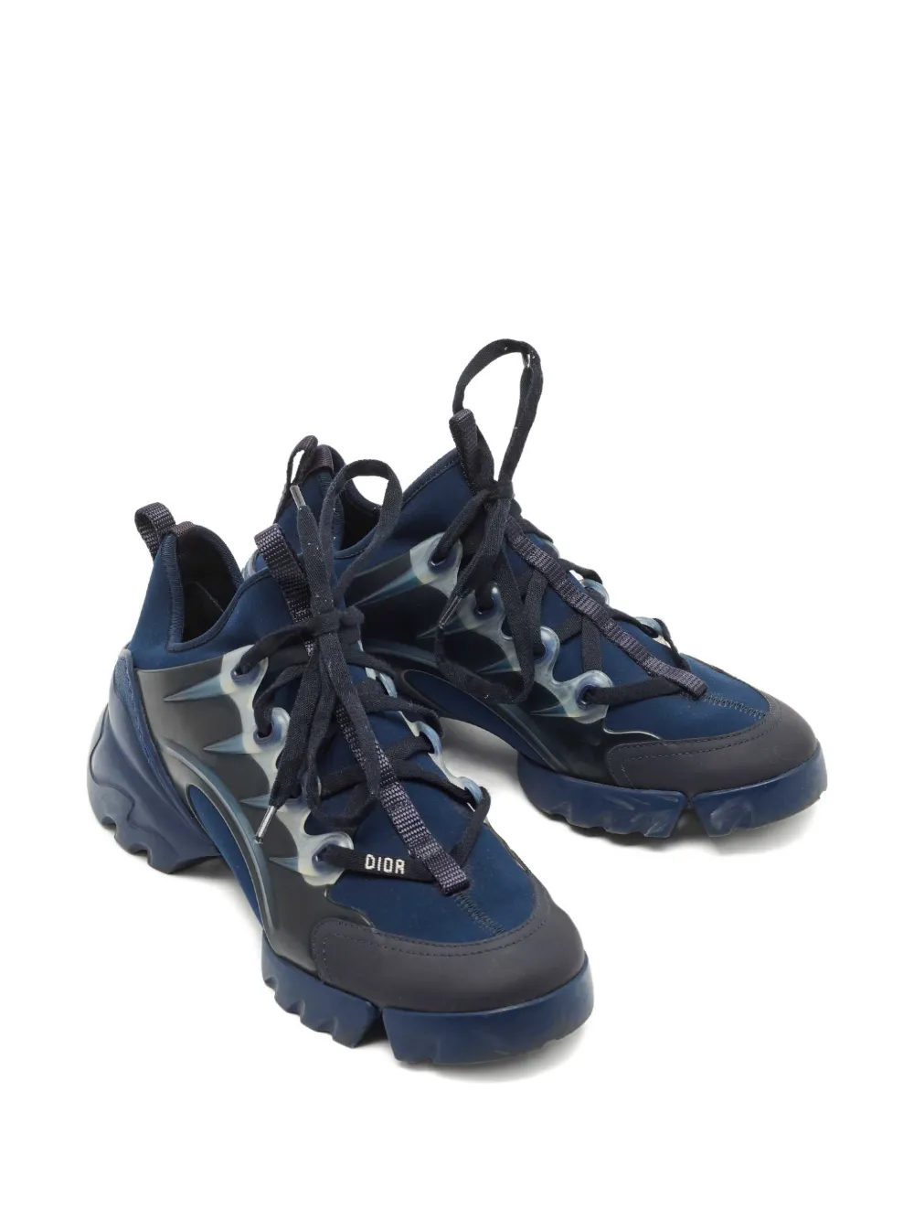 Christian Dior Pre-Owned D-connect sneakers - Blauw