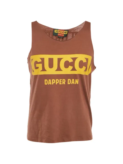 Gucci Pre-Owned x Dapper Dan sleeveless T-shirt