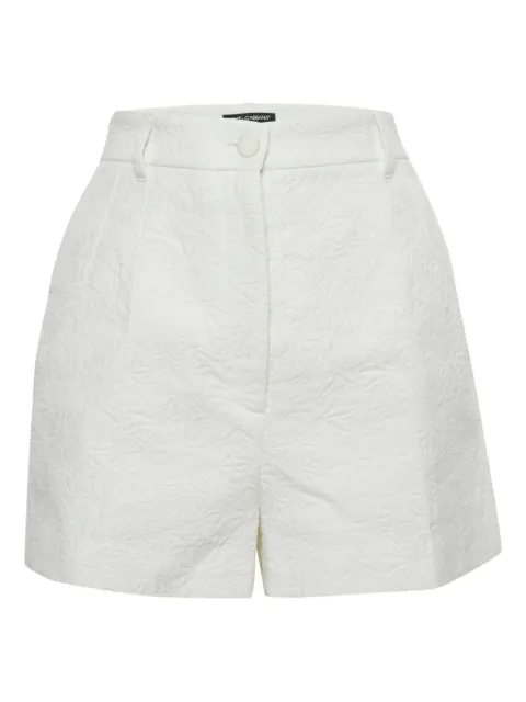 Dolce & Gabbana Pre-Owned floral-motif jacquard shorts 