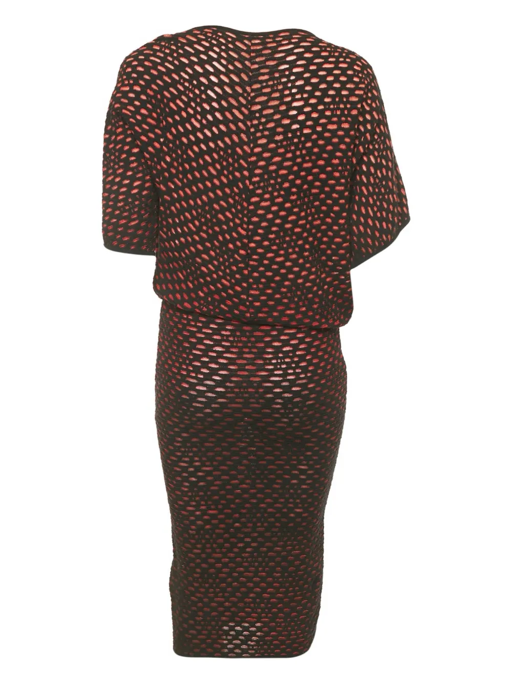Missoni Pre-Owned knitted flared mini dress - Zwart