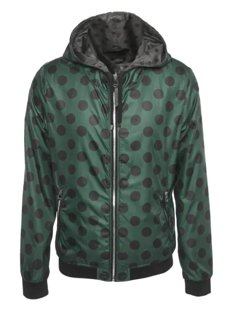 Dolce & Gabbana Pre-Owned polka dot reversible jacket