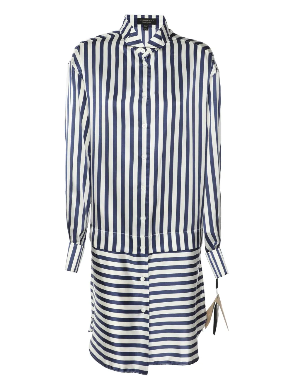 Burberry Pre-Owned striped blouse - Blau