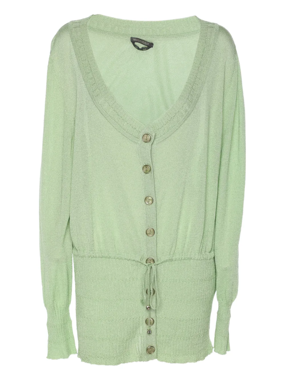 Marina Rinaldi Cardigan con bottoni - Verde