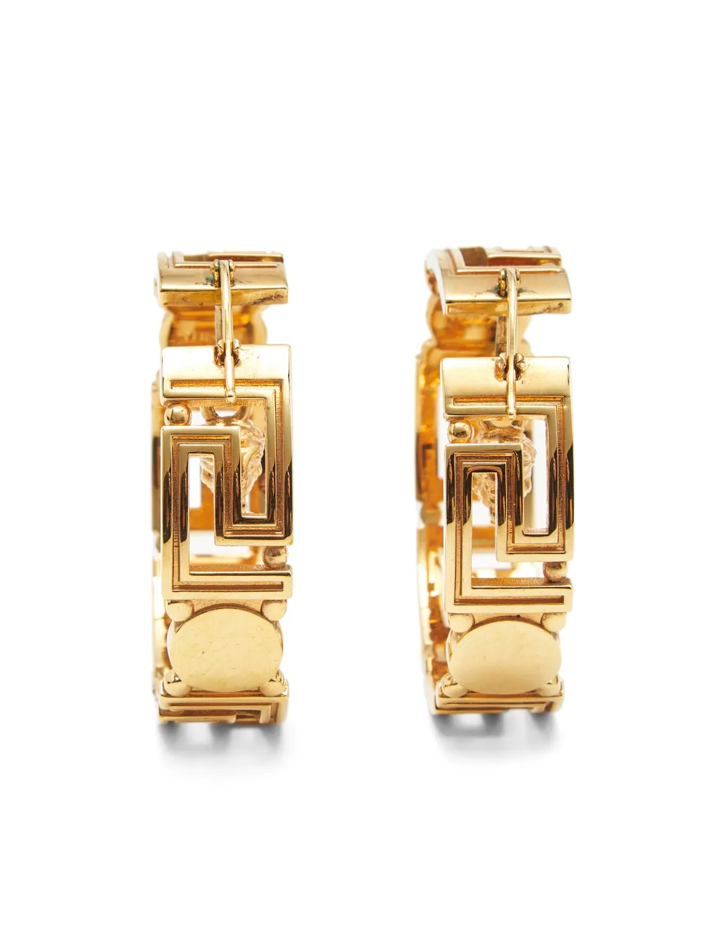Versace Pre-Owned Klassische Creolen - Gold