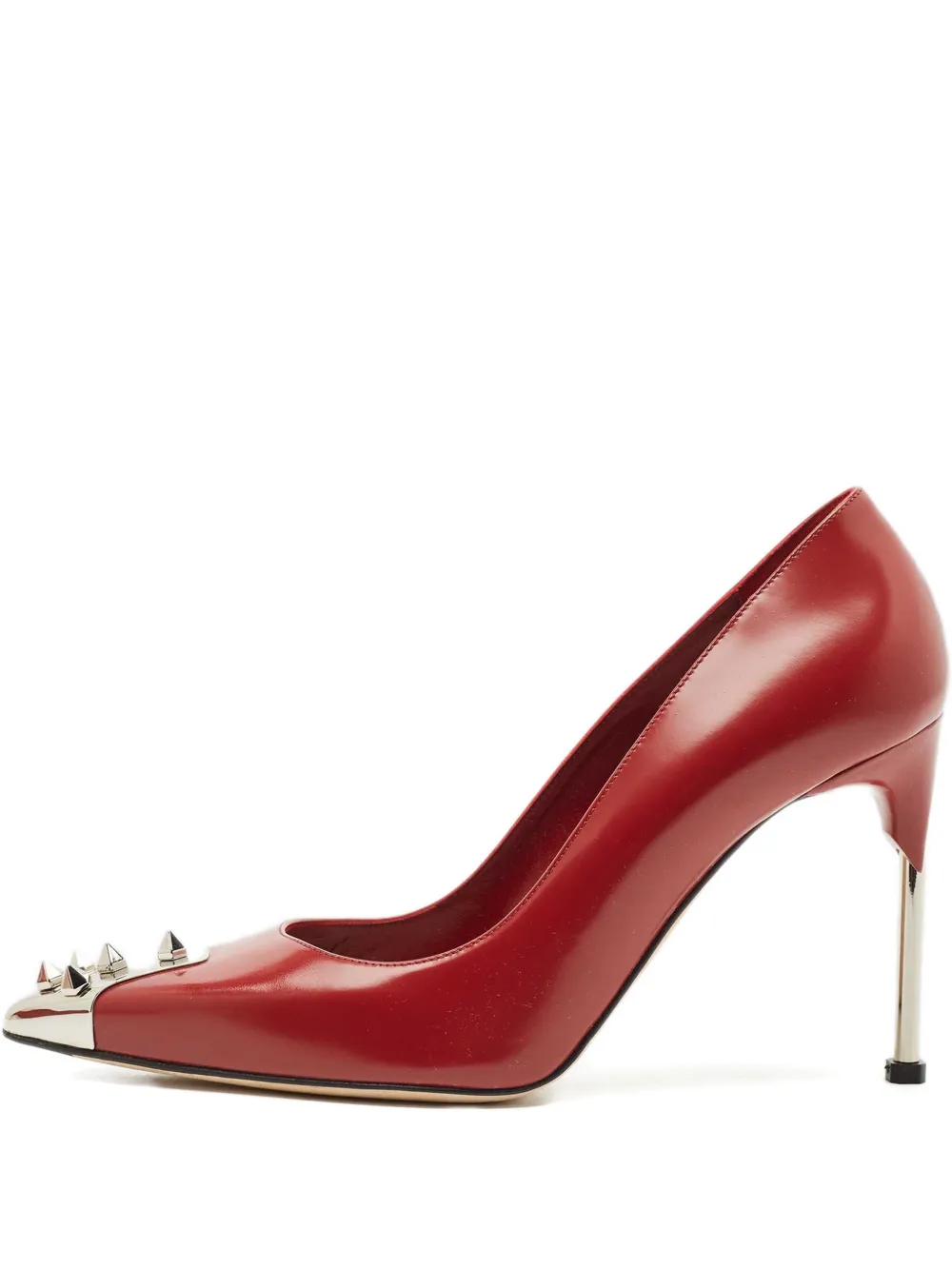 Alexander McQueen Pre-Owned Spike pointed pumps - Rot