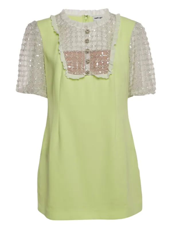 green tulle mini dress Averee Tulle Mini Dress – Madida Clothing main image 0