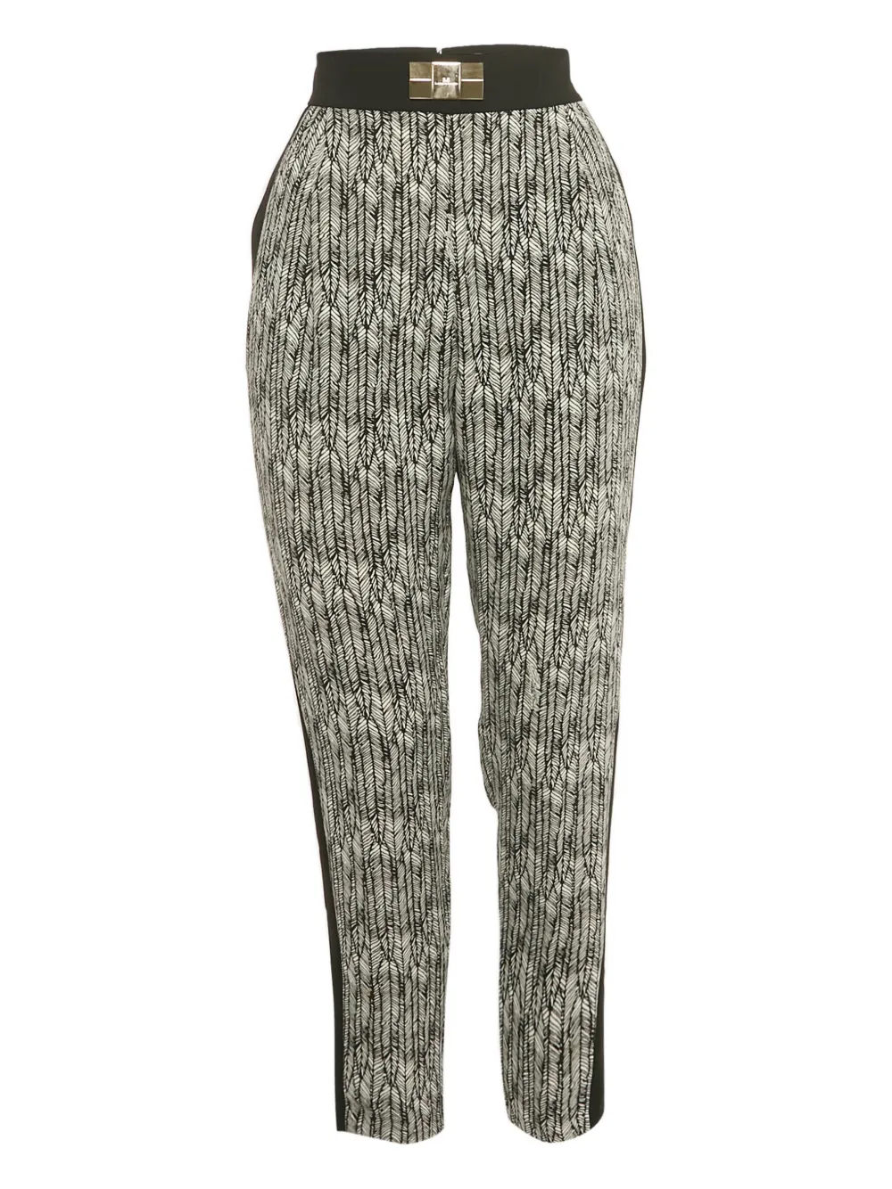 Elisabetta Franchi printed trousers | White | Image 1