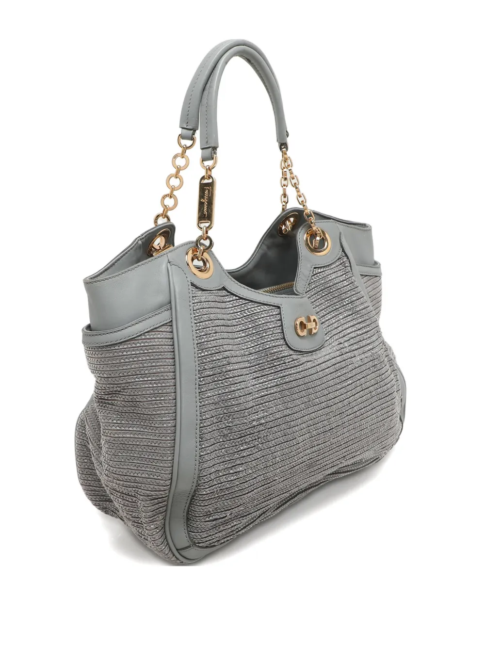 Ferragamo Pre-Owned Betulla Tote Bag - Grau