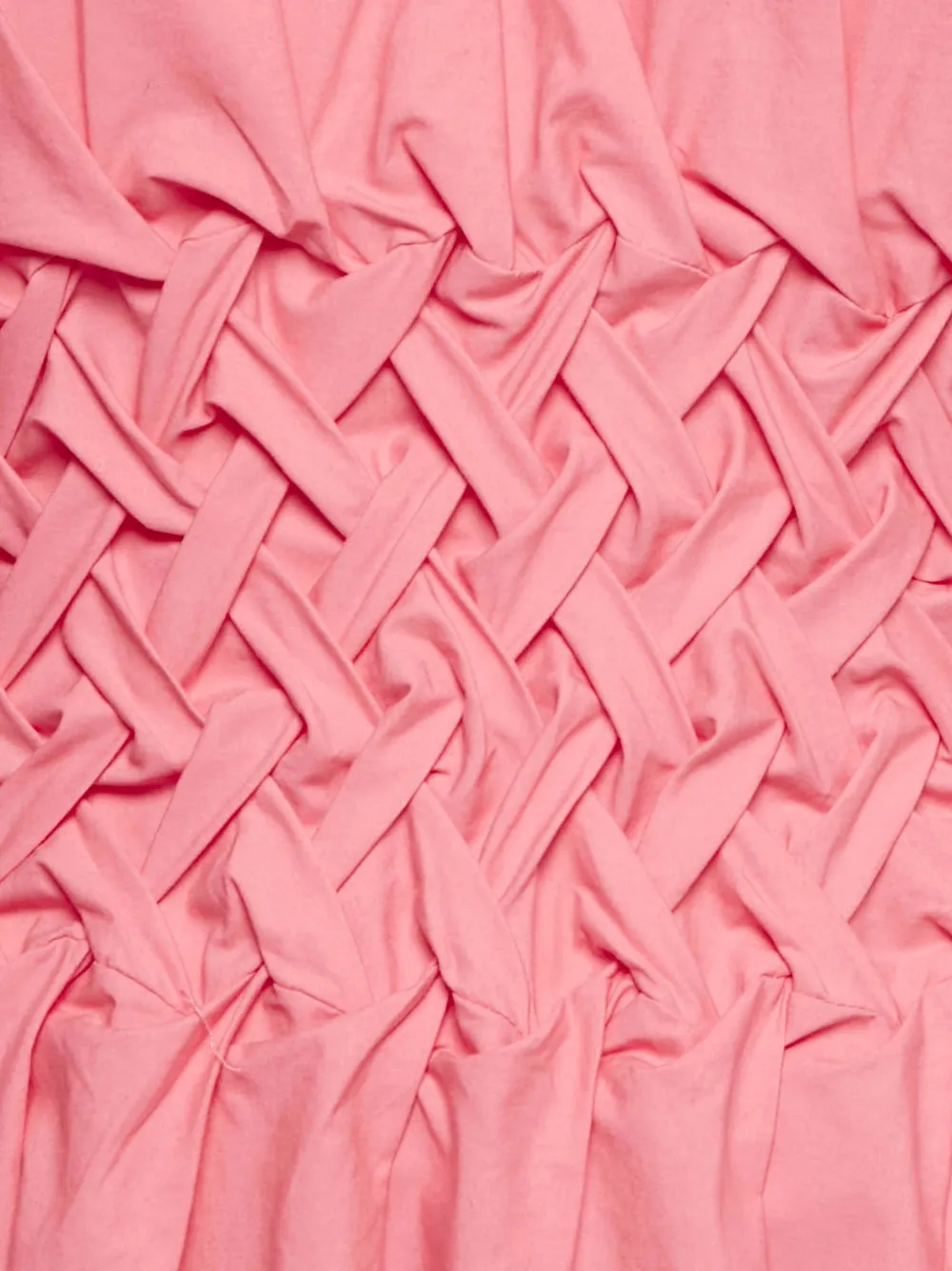 Roksanda shirring-waist midi dress - Roze