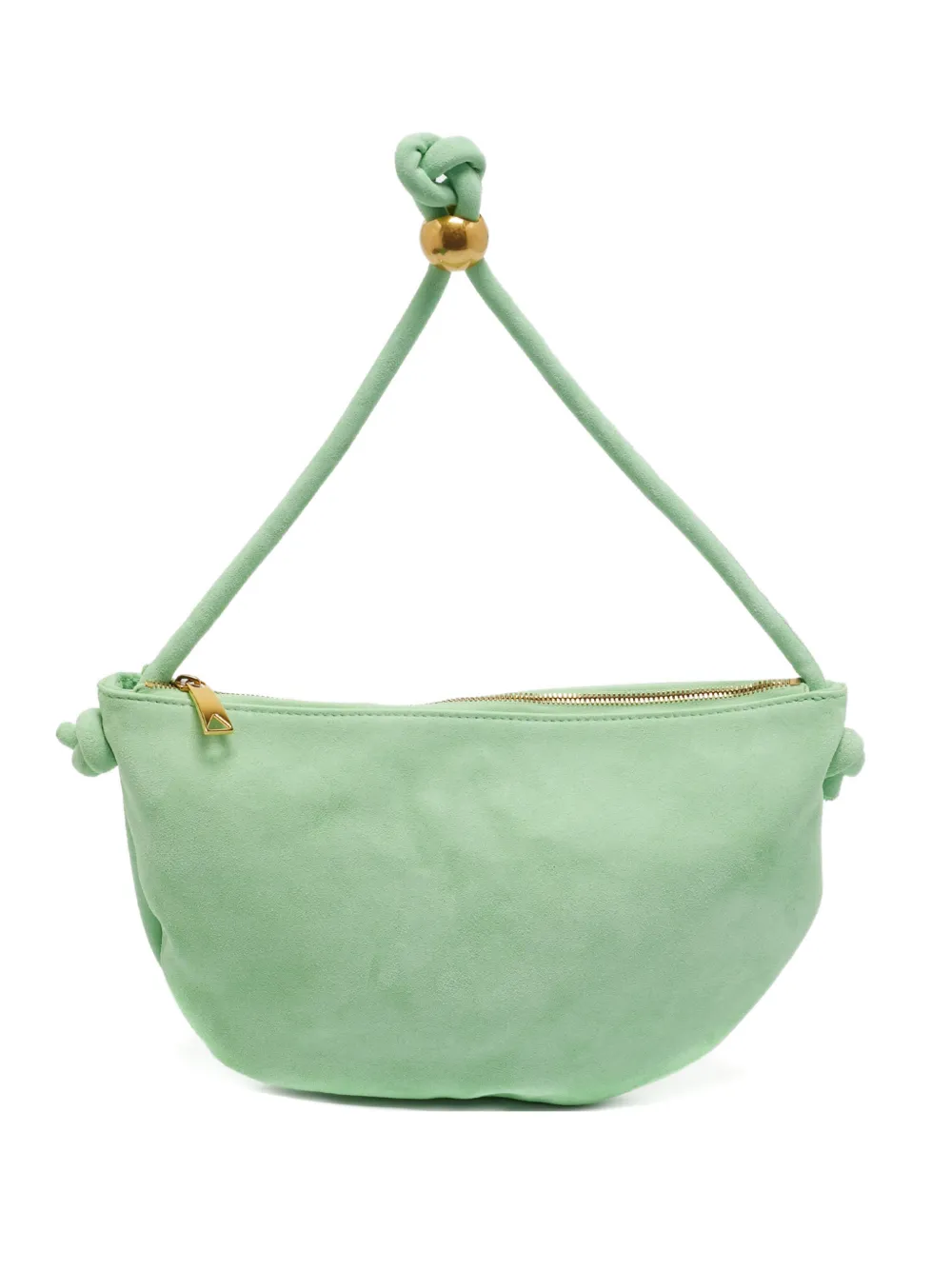 Bottega Veneta Pre-Owned Borsa tote in pelle scamosciata - Verde