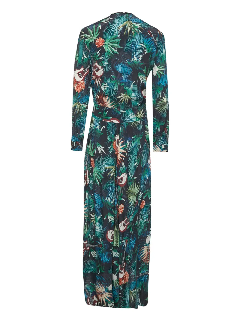 Zadig&Voltaire Roumi floral-print maxi dress - Groen
