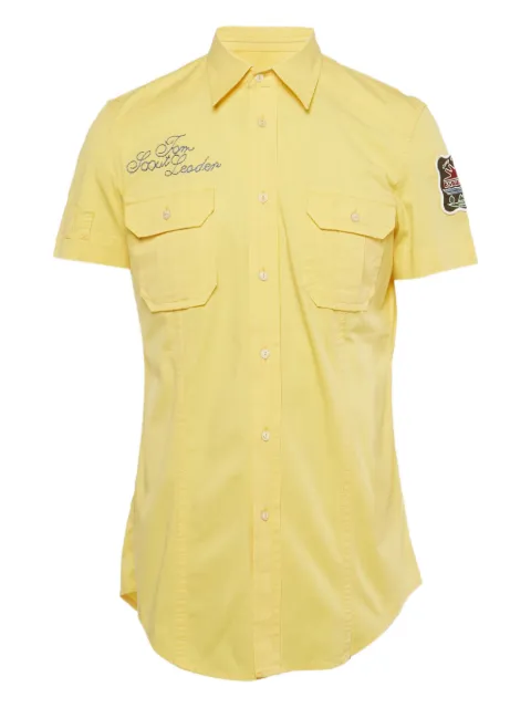 DSQUARED2 short-sleeve buttons-fastening shirt