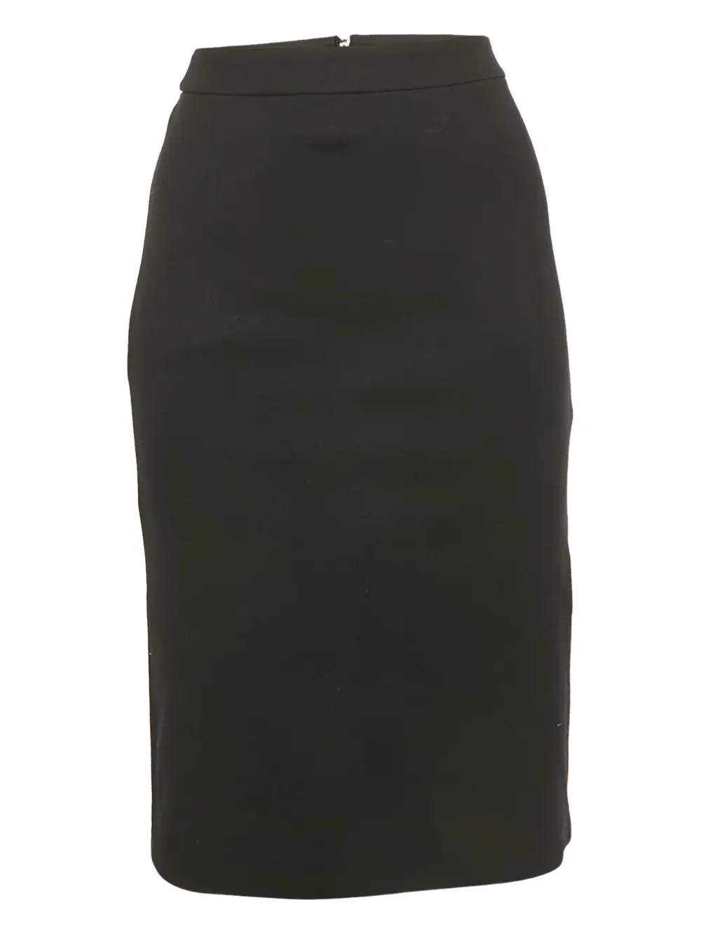 Armani Vintage jersey pencil skirt - Schwarz