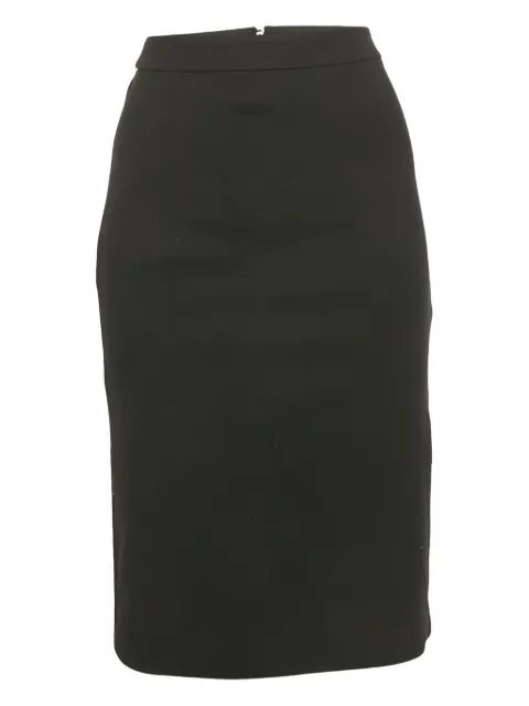 Armani Vintage jersey pencil skirt