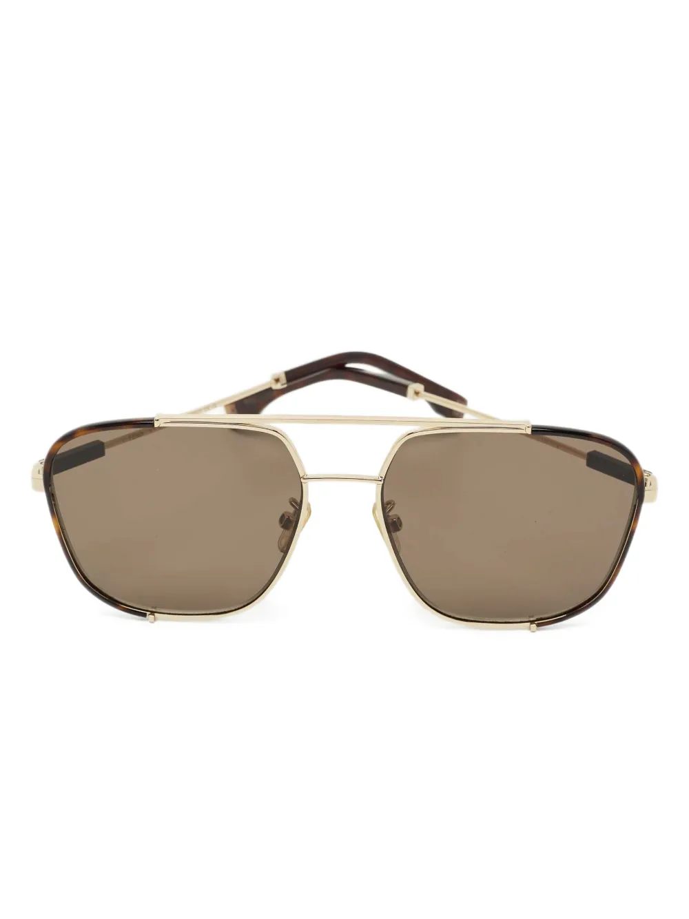 Fendi Pre-Owned square-frame sunglasses | Brown | Image 1
