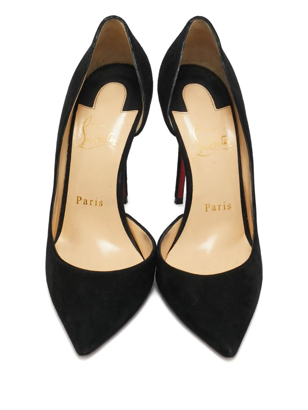 Christian Louboutin Pre-Owned Iriza pointed-toe pumps - Zwart