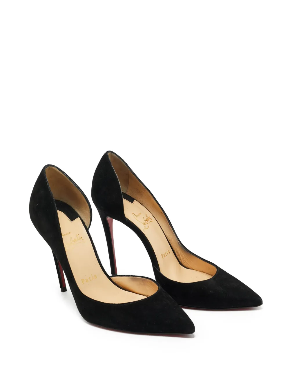 Christian Louboutin Pre-Owned Iriza pointed-toe pumps - Schwarz