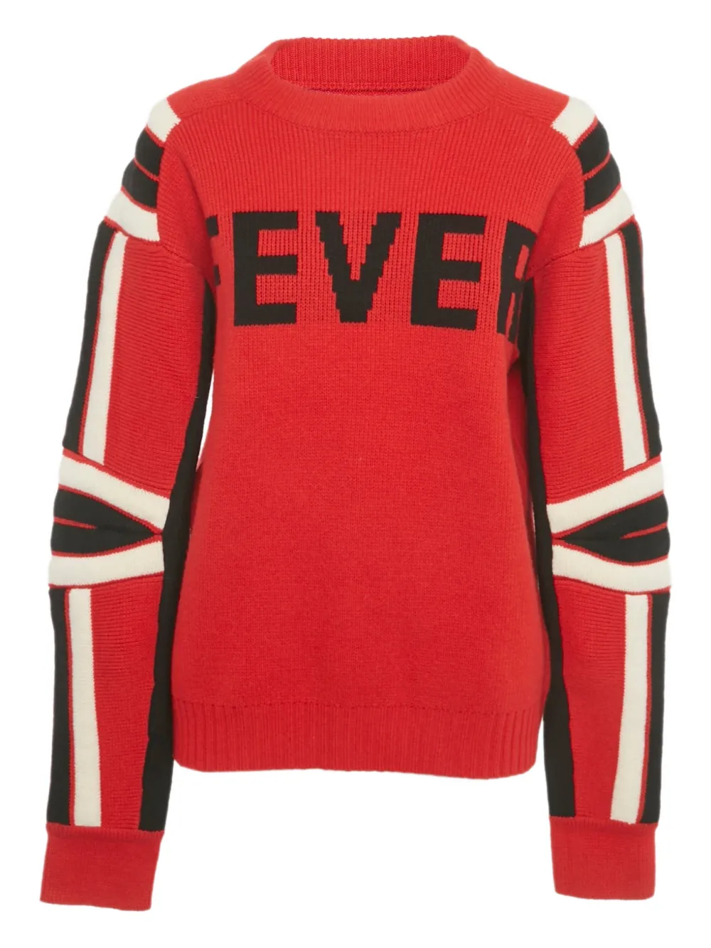 Zadig&Voltaire Amber lettering-embellishment sweater - Rosso